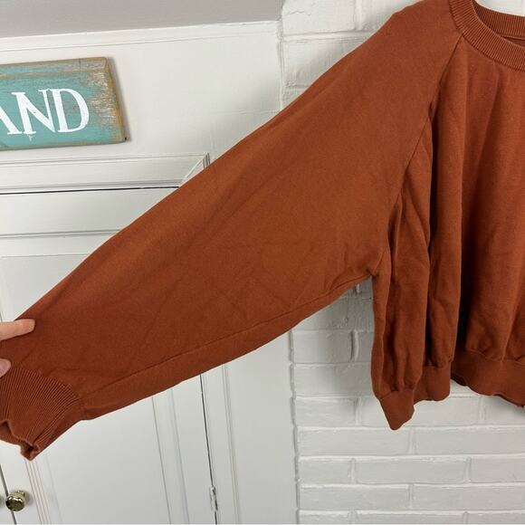 Christy Dawn Rust Burnt Orange Knit Sonny Sweater Size XL - Picture 8 of 11